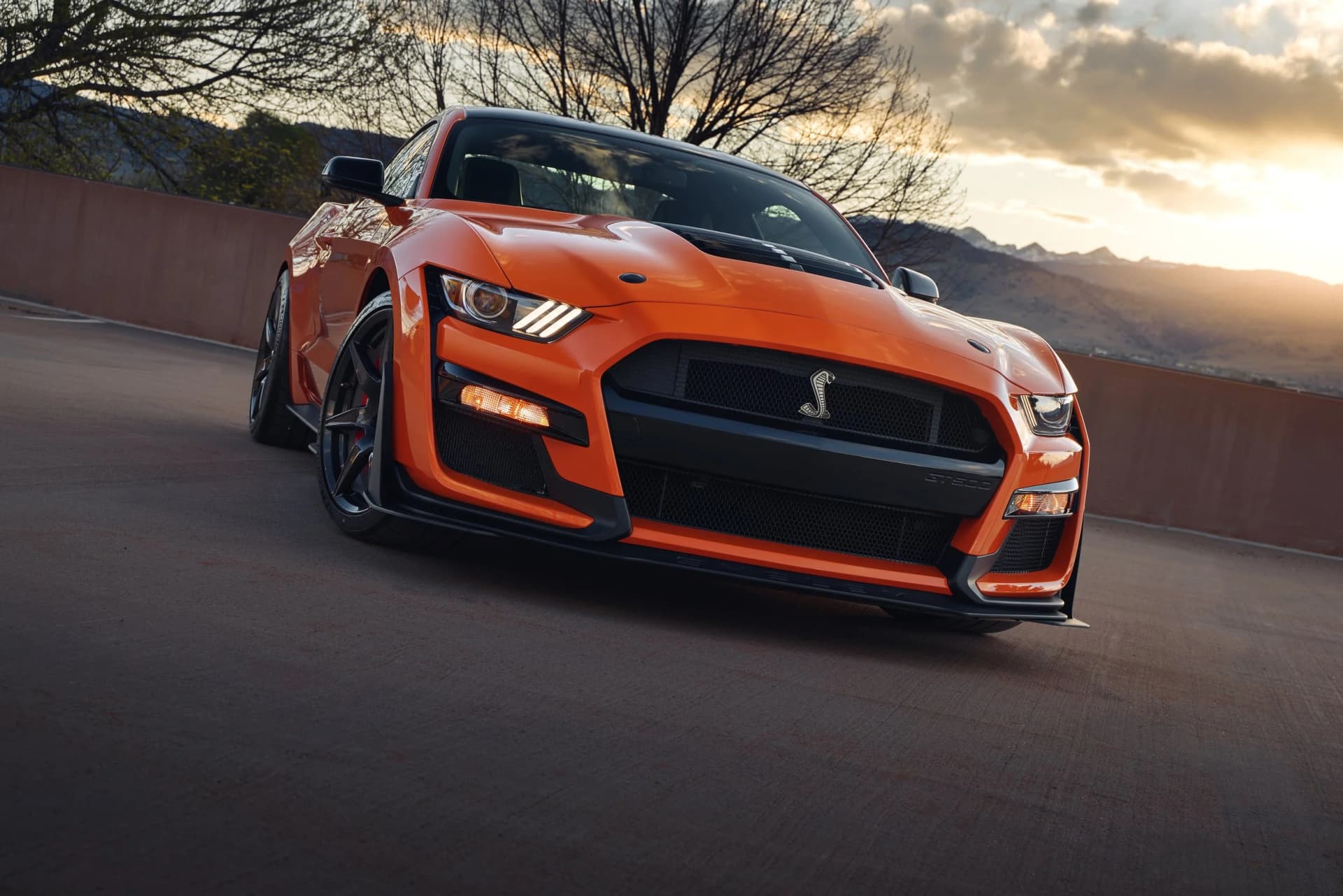 Win a 42-Mile 2021 Shelby GT500 Carbon Fiber Track Pack in Twister Orange + $20,000